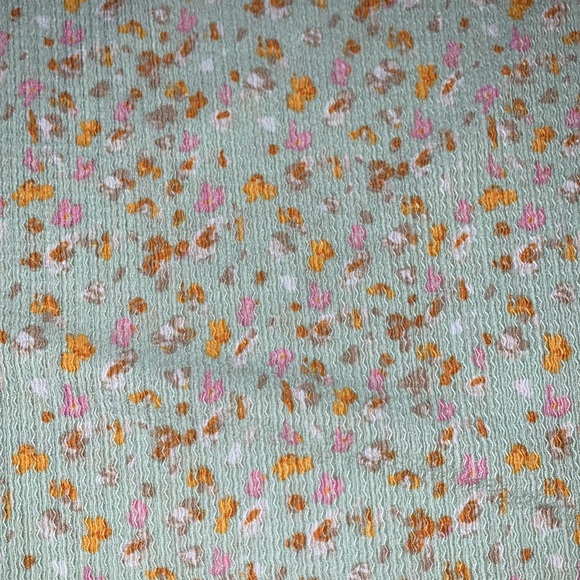 Vero Moda Lime Green Floral Maxi Skirt Medium - Picture 3 of 9